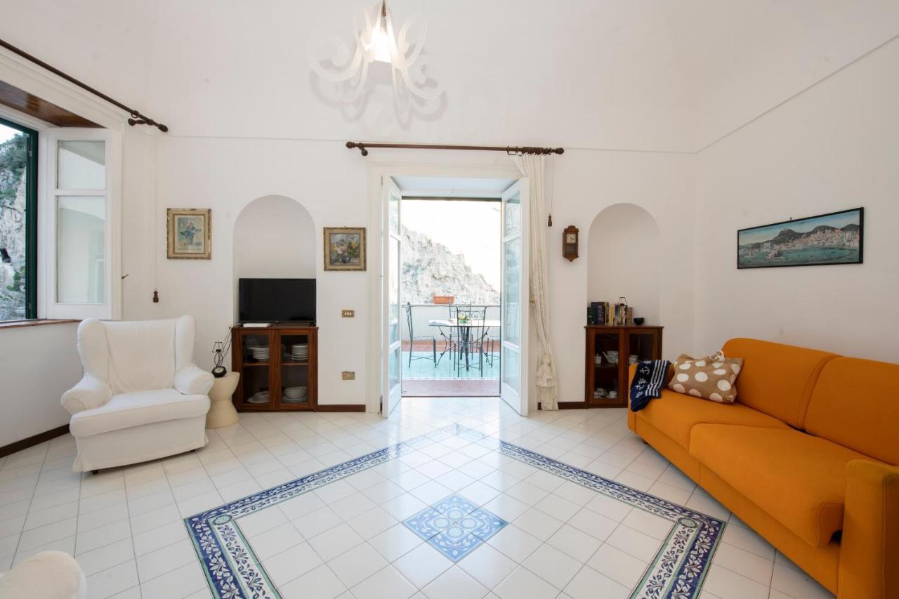 House Amalfi - Terrace & Seaview Apartment Атрани Екстериор снимка